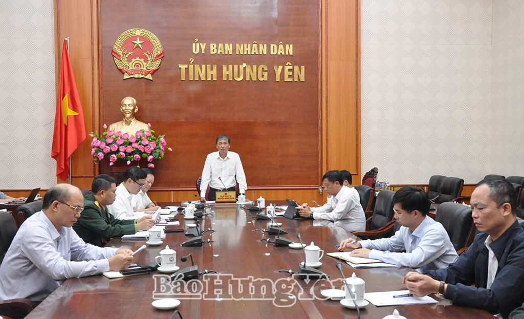   Họp Ban Chỉ đạo cấp tỉnh về kiểm kê đất đai, lập bản đồ hiện trạng sử dụng đất năm 202