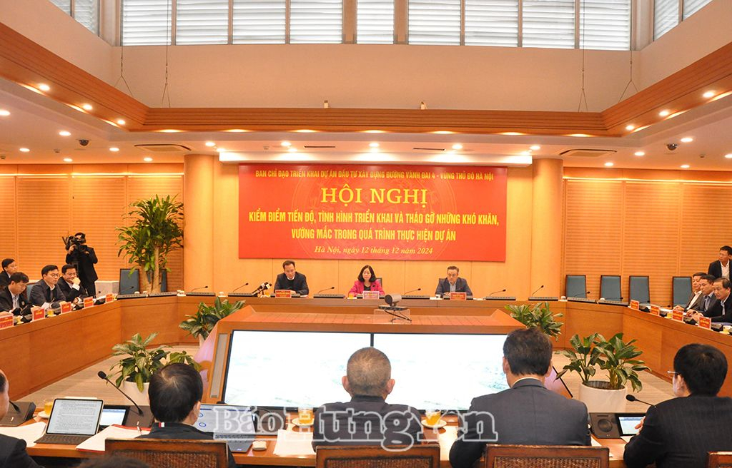  Kiểm điểm tiến độ Nh88 casino Dự án Nh88 vip Nh881 đường Vành đai 4 - Vùng Thủ đô Hà Nội