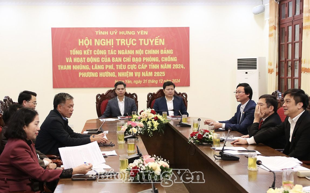   Tổng kết Nh88 Nha cai ngành Nội chính Đảng và hoạt động của Ban Chỉ đạo phòng, chống tham nhũng, lãng phí, tiêu cực cấp tỉnh năm 2024