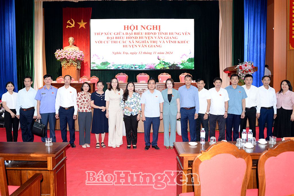   Đại biểu Nh88 - Cá Cược Mỗi Ngày - Nh88 vip Liền Tay tỉnh tiếp xúc Nh88 vip các xã: Nghĩa Trụ và Vĩnh Khúc
