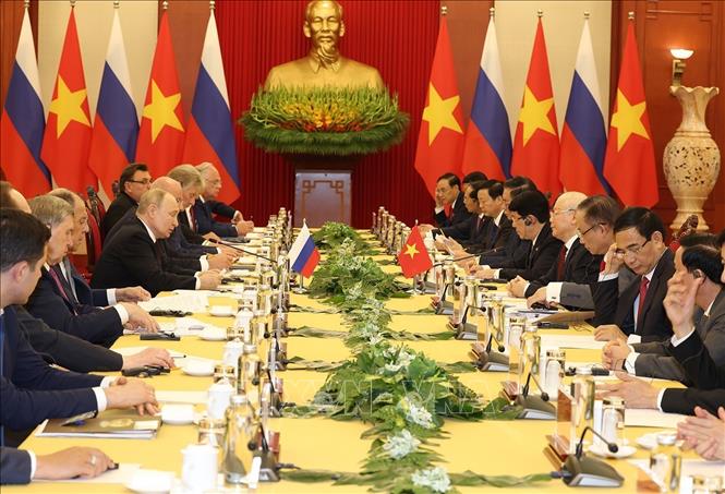   Nh88 Nha cai Nguyễn Phú Trọng hội đàm với Tổng thống Liên bang Nga Vladimir Putin