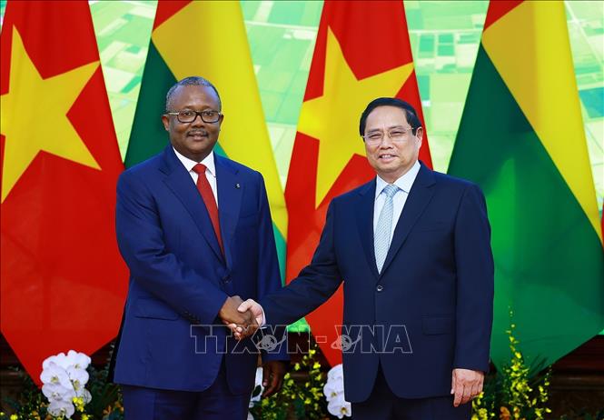   Nh881 Phạm Minh Chính hội kiến Tổng thống Cộng hòa Guinea Bissau