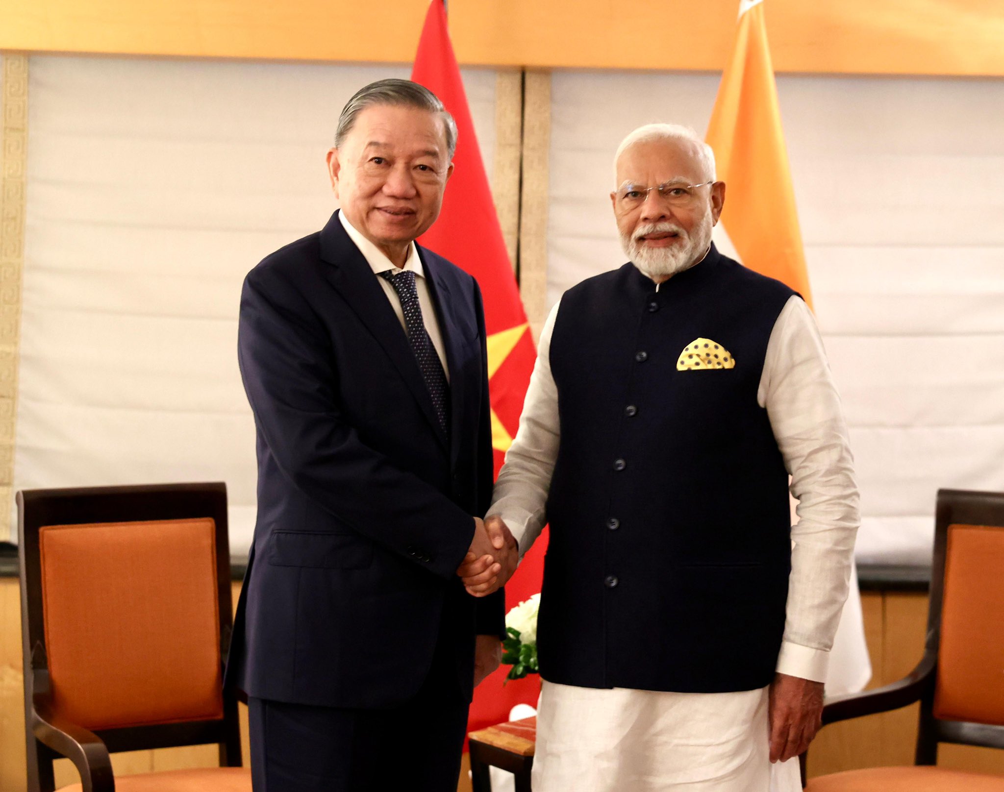   Nh88 Nha cai, Chủ tịch nước Tô Lâm gặp Nh881 Ấn Độ Narendra Modi