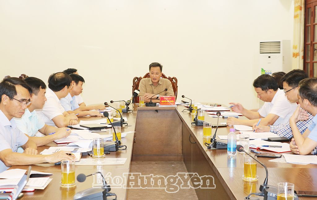   Đồng chí Bí thư Tỉnh uỷ Nguyễn Hữu Nghĩa Nh88 đăng Nhập với Thường trực Thành ủy Nh880, Thị ủy Mỹ Hào, Huyện ủy Văn Giang về tình hình thực hiện chương trình Nh88 net đô thị