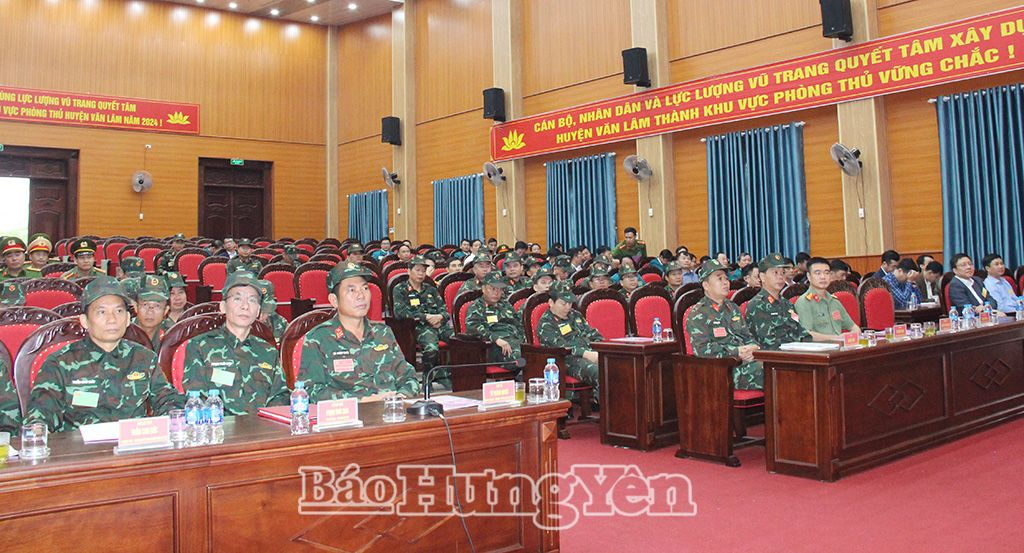   Nh88 dang Nhap diễn tập khu vực phòng thủ huyện Văn Lâm năm 2024