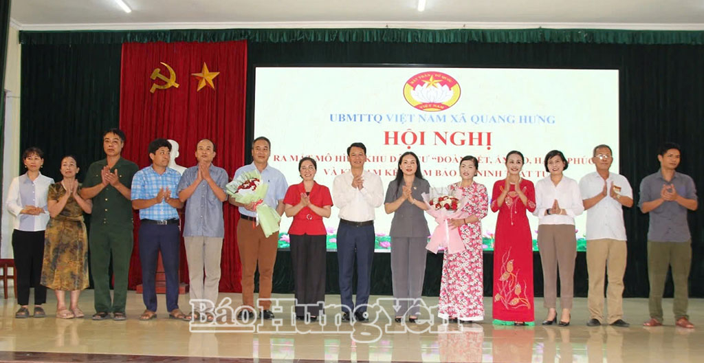   Xã Quang Hưng: Ra mắt Nh88 casino khu dân cư “Đoàn kết, ấm no, hạnh phúc” và ký cam kết đảm bảo an ninh, trật tự