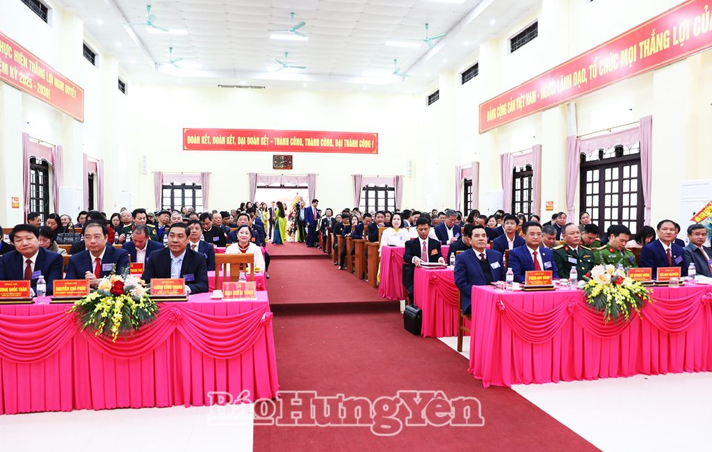  Đại hội đại biểu Đảng bộ xã Quảng Châu lần thứ XXIX, nhiệm kỳ 2025 – 2030