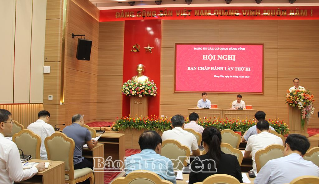   Nh88 - Cá Cược Mỗi Ngày Ban Chấp hành lần thứ III Đảng bộ các cơ quan Đảng tỉnh