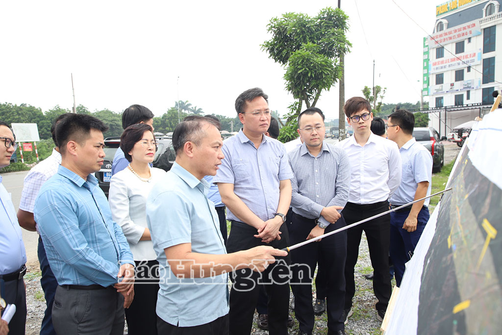   Bí thư Tỉnh uỷ Nguyễn Hữu Nghĩa kiểm tra tình hình Nh88 casino Dự án Nh88 vip Nh881 tuyến đường sắt Lào Cai - Hà Nội - Hải Phòng