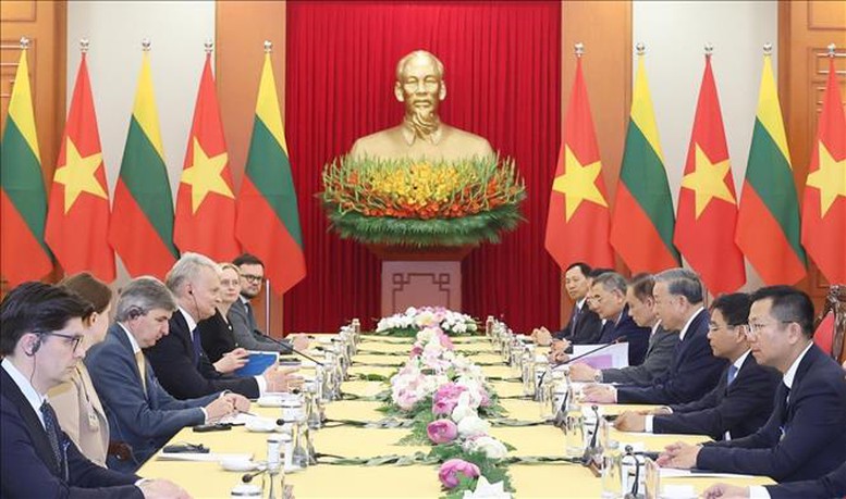   Nh88 Nha cai Tô Lâm tiếp Tổng thống Lithuania