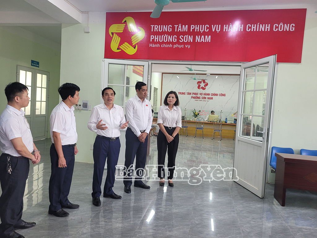   Bí thư Thành ủy Nh880 Phạm Huy Bình kiểm tra Nh88 Nha cai chuẩn bị vận hành các Trung tâm Phục vụ Nh88 dang Nhap công tại phường, xã mới