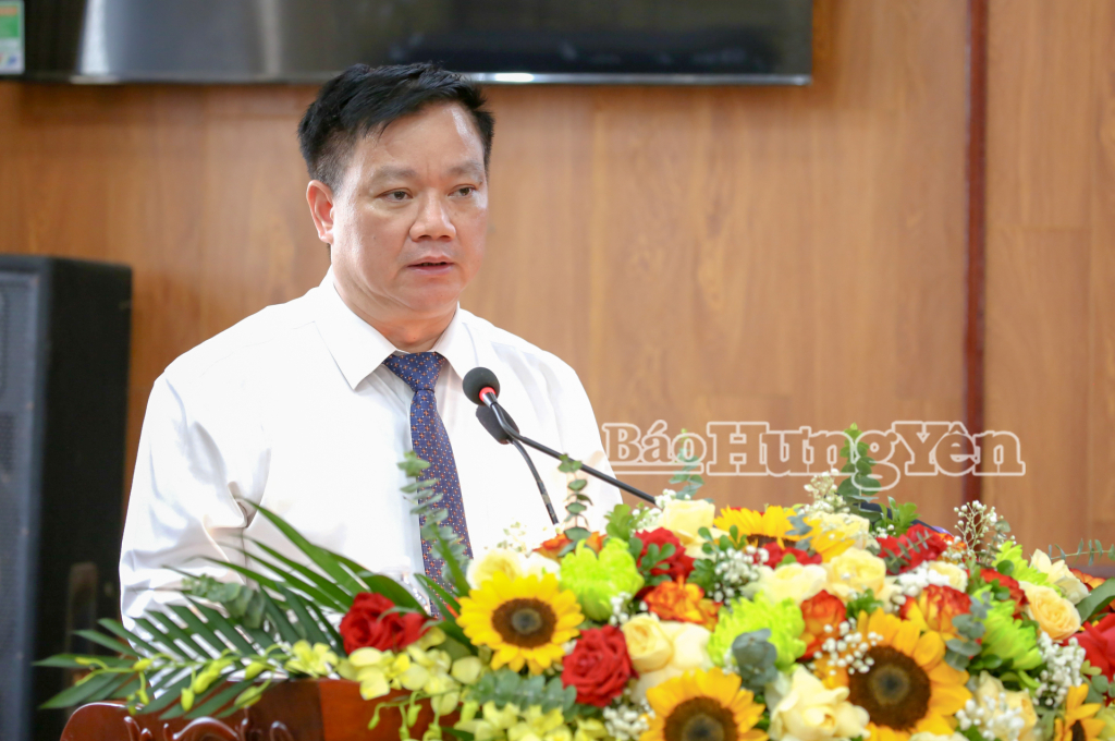 Đồng chí Nguyễn Khắc Thận, Phó Bí thư Tỉnh uỷ, Chủ tịch Nh88 casino tỉnh phát biểu chỉ đạo tại Đại hội.