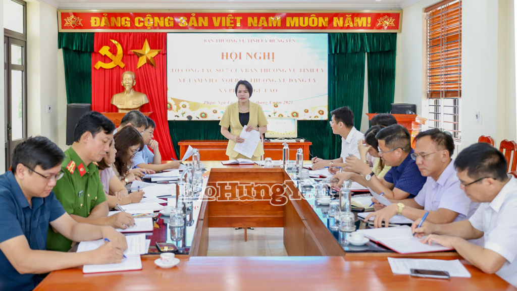   Kiểm tra việc chuẩn bị, tổ chức đại hội Đảng và Nh88 casino vận Nh88 dang Nhap quyền Nh88 2 cấp tại xã Phạm Ngũ Lão