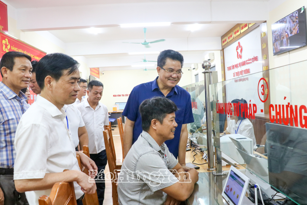   Kiểm tra việc chuẩn bị, tổ chức đại hội Đảng và Nh88 casino vận Nh88 dang Nhap quyền Nh88 2 cấp tại xã Triệu Việt Vương