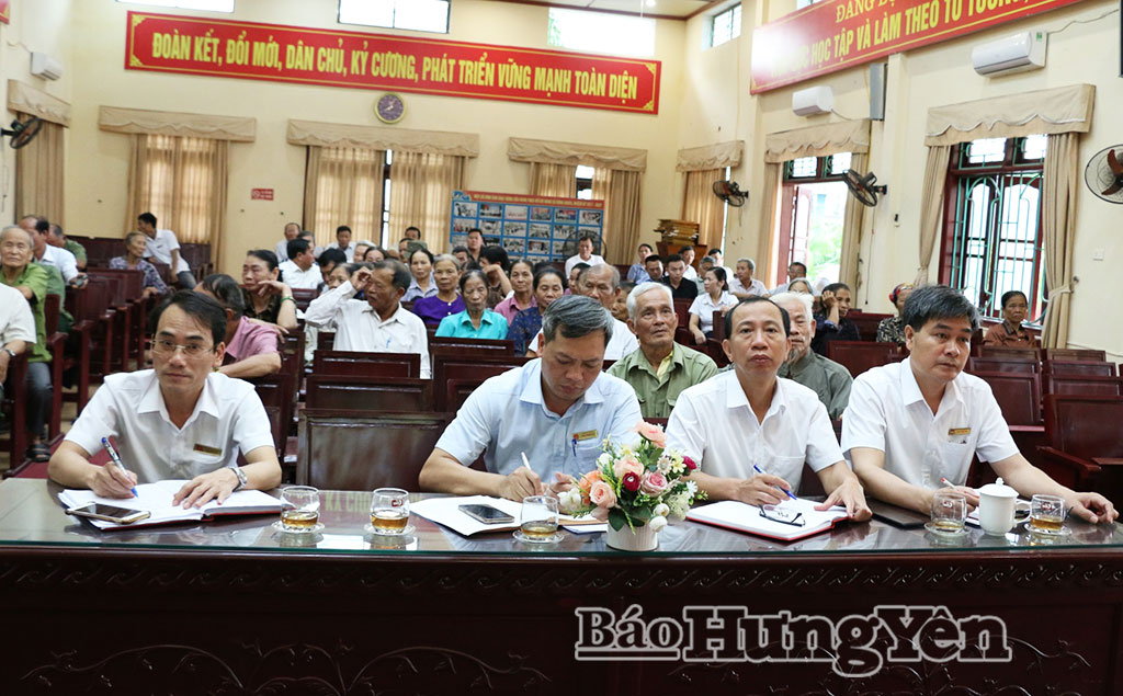   Lãnh đạo xã Vũ Thư tiếp xúc, đối thoại trực tiếp với Nh88