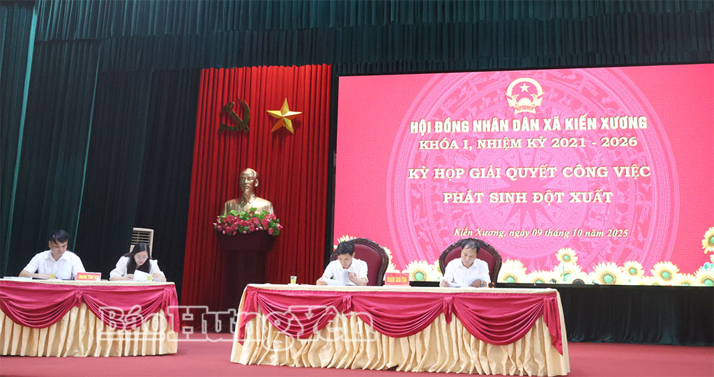   Nh88 - Cá Cược Mỗi Ngày - Nh88 vip Liền Tay xã Kiến Xương thông qua nhiều nghị quyết quan trọng