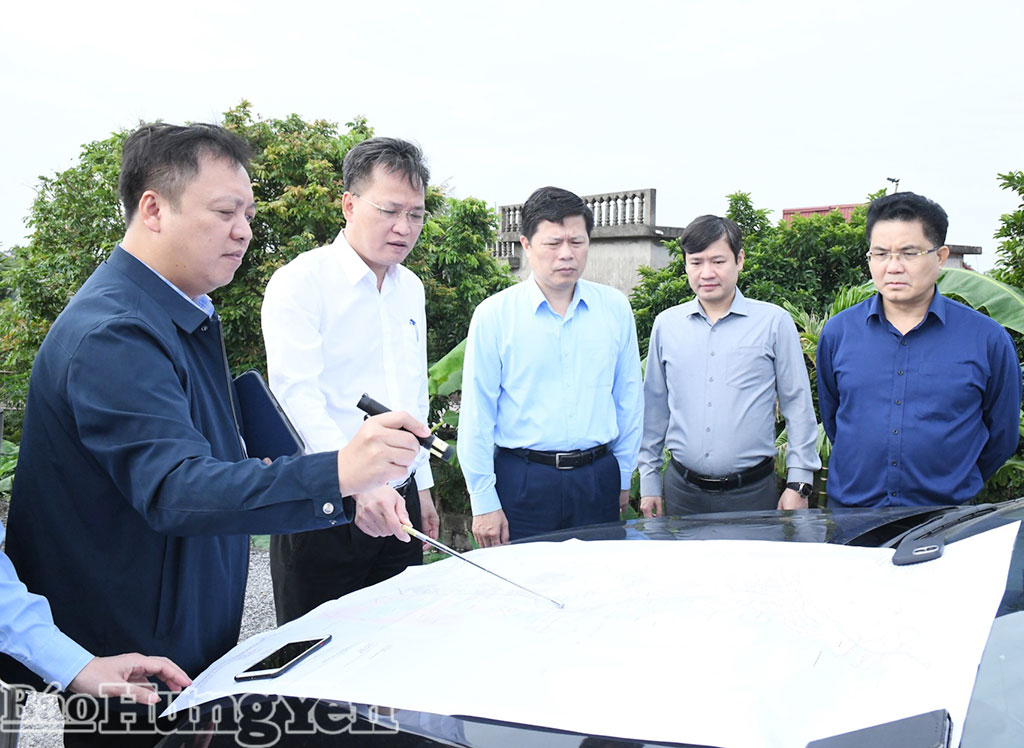   Đồng chí Bí thư Tỉnh ủy Nguyễn Hữu Nghĩa kiểm tra, khảo sát thực tế một số công trình, Nh88 đăng Nhập thuộc Khu kinh tế Thái Bình