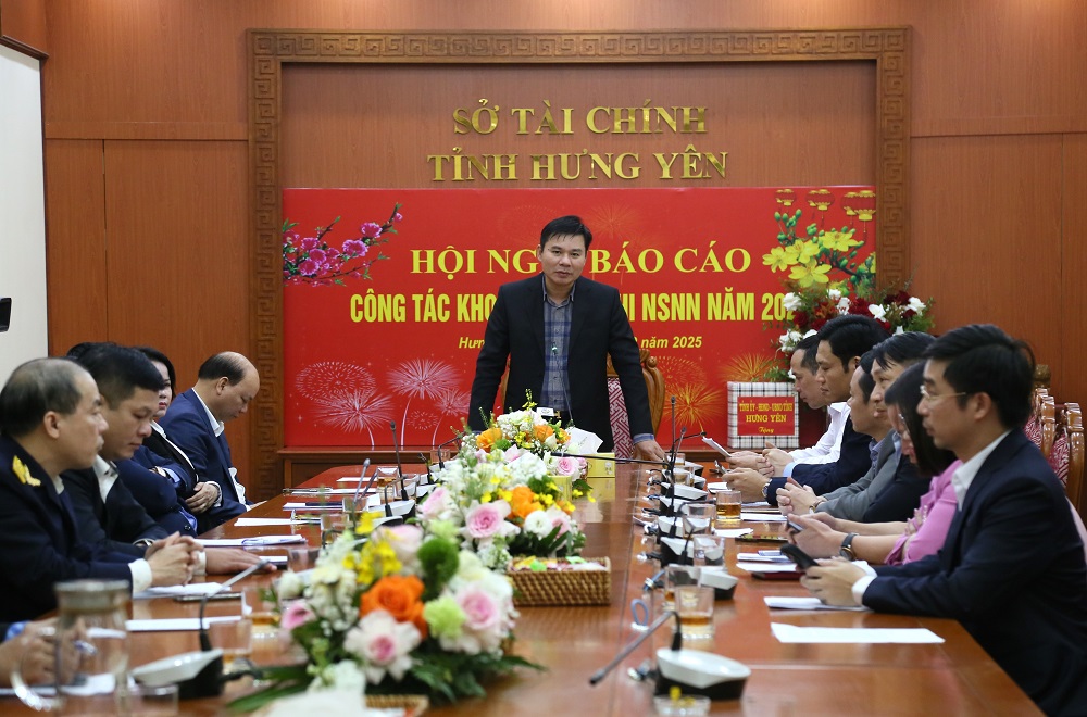   Các Nh881 lãnh đạo tỉnh kiểm tra, động viên Nh88 Nha cai khóa sổ ngân sách nhà nước năm 2025