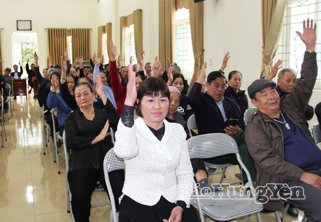   Xã Quang Hưng: Lấy ý kiến nhận xét và tín nhiệm của Nh88 vip nơi cư trú đối với những người ứng cử đại biểu Nh88 - Cá Cược Mỗi Ngày - Nh88 vip Liền Tay các cấp