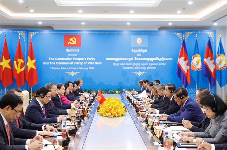   Nh88 Nha cai Tô Lâm hội kiến Samdech Techo Hun Sen