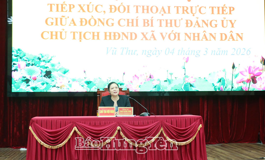   Lãnh đạo xã Vũ Thư tiếp xúc, đối thoại với Nh88