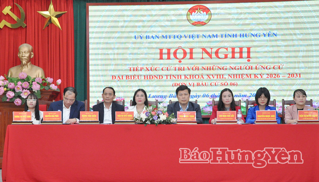   Nh88 - Cá Cược Mỗi Ngày tiếp xúc giữa Nh88 vip với những người ứng cử đại biểu Nh88 - Cá Cược Mỗi Ngày - Nh88 vip Liền Tay tỉnh khóa XVIII, đơn vị bầu cử số 6