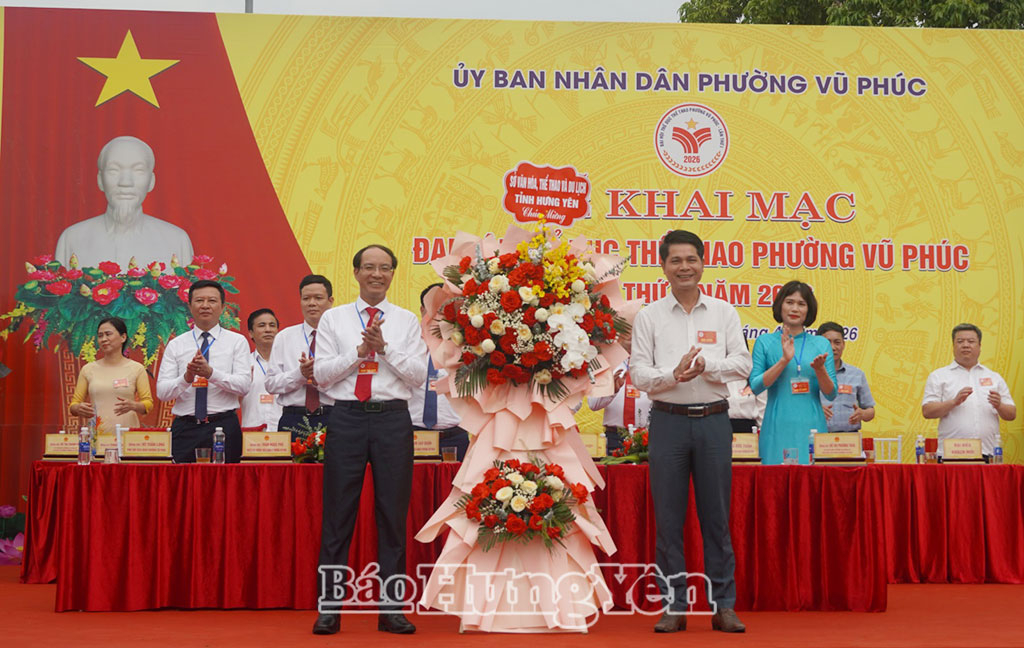   Các phường, xã tổ chức Đại hội Thể dục thể thao