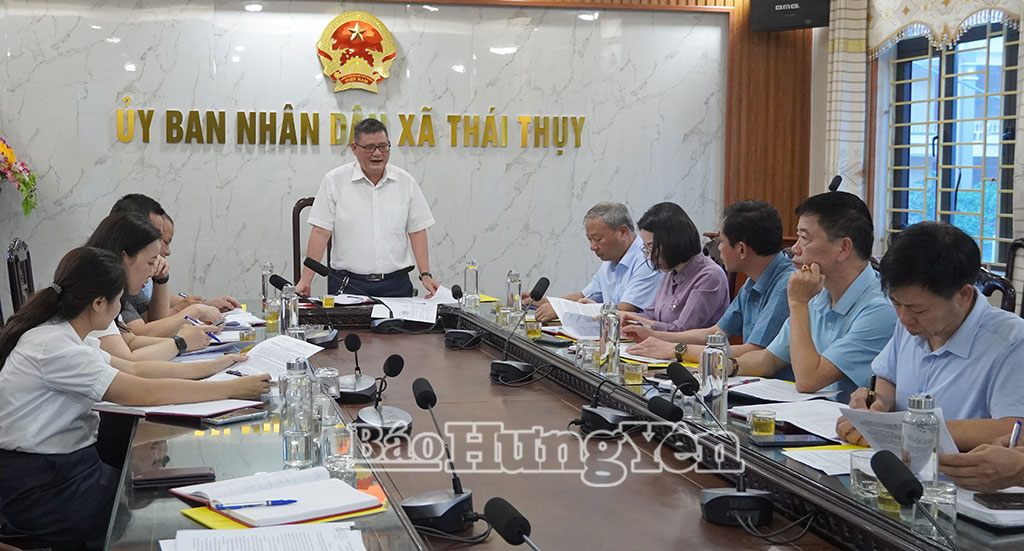   Xã Thái Thụy: Đẩy nhanh tiến độ các Nh88 đăng Nhập trọng điểm và giải ngân vốn Nh88 vip công