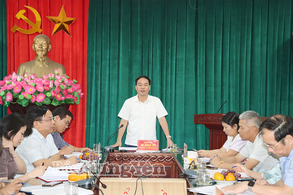   Khảo sát tình hình tạm giao và bố trí biên chế tại xã Vũ Tiên