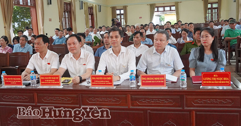   Cử tri xã Diên Hà đề nghị tỉnh tiếp tục quan tâm Nh88 vip Nh881 hạ tầng nông thôn, bảo đảm an ninh trật tự