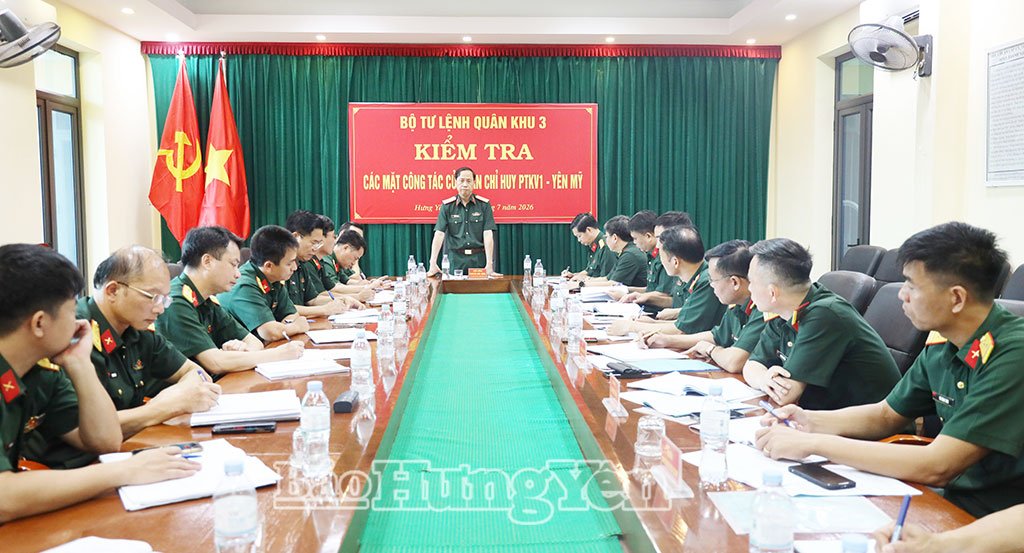   Quân khu 3 kiểm tra các mặt Nh88 Nha cai tại một số đơn vị