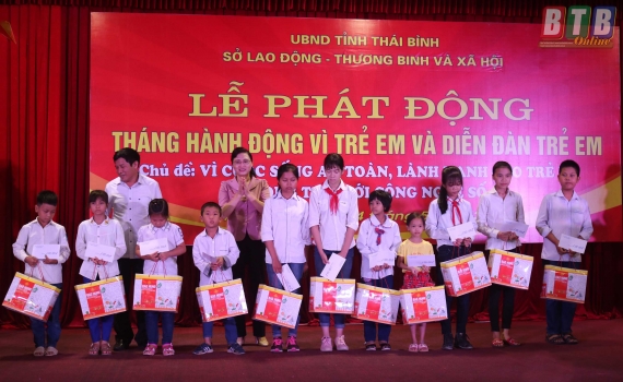   Phát động Tháng hành động vì trẻ em