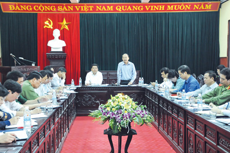   Thường trực Tỉnh ủy Nh88 đăng Nhập với Ban Thường vụ Huyện ủy Ðông Hưng