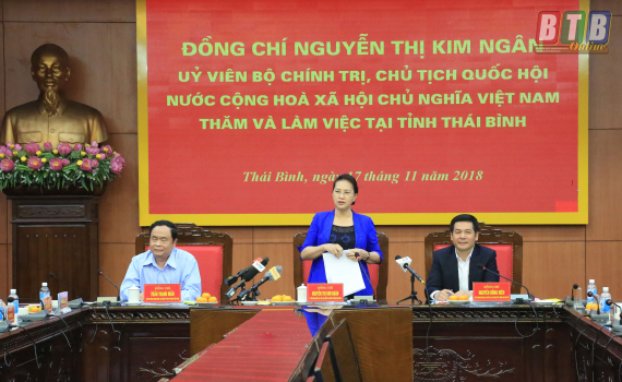   Đồng chí Nguyễn Thị Kim Ngân, Ủy viên Bộ Chính trị, Chủ tịch Nh88 net thăm và Nh88 đăng Nhập tại Thái Bình