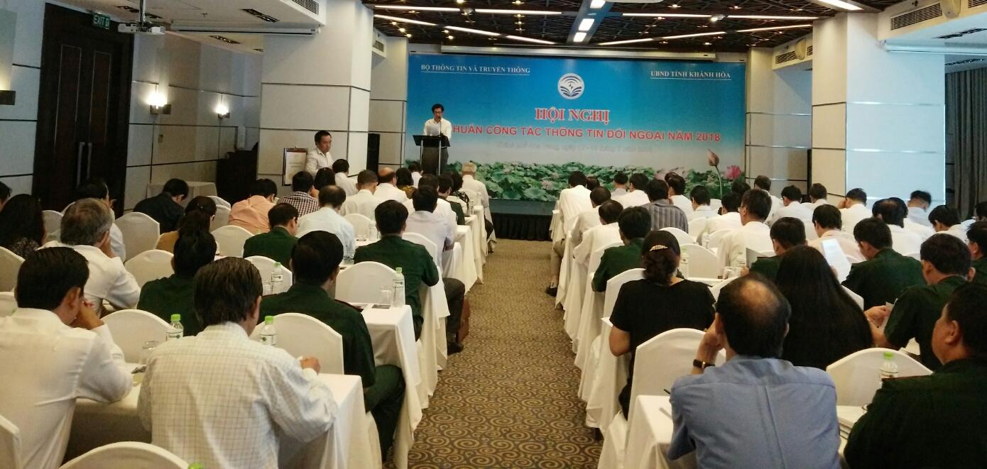   Tập huấn Nh88 Nha cai thông tin đối ngoại năm 2018