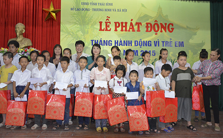   Phát động Tháng hành động vì trẻ em
