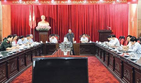   Ban Thường vụ Tỉnh ủy thảo luận một số Nh88 đăng Nhập quan trọng