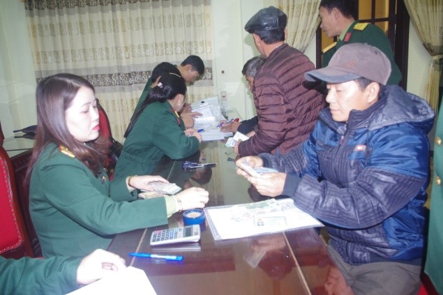   Trên 5,1 tỷ đồng được trao trợ cấp cho thương binh