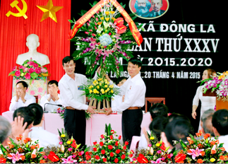   Đảng bộ xã Đông La lãnh đạo tạo bước đột phá trong Nh881 nông thôn mới