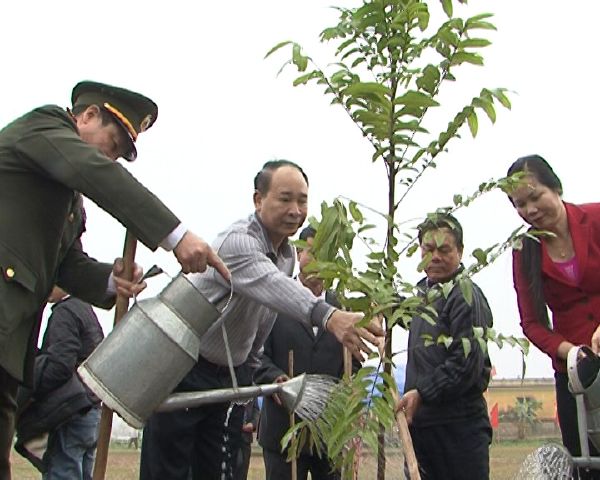   Các Nh88, đơn vị trong tỉnh hưởng ứng Tết trồng cây Xuân Giáp Ngọ 2014