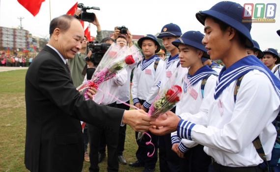   Lễ giao nhận quân năm 2018