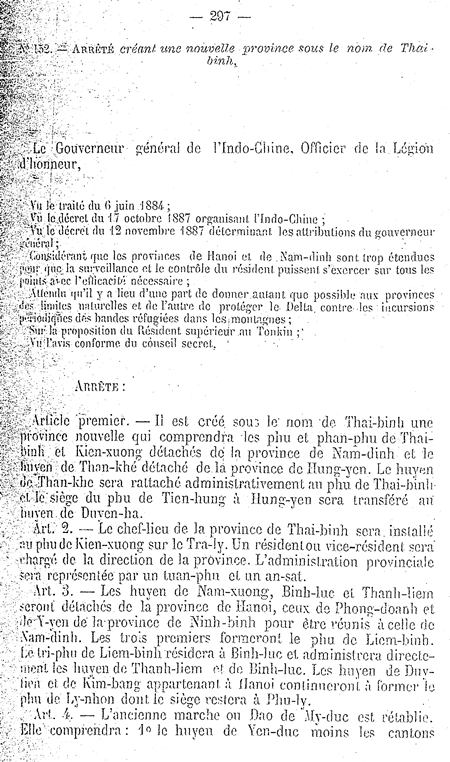   Kỷ niệm 125 năm ngày thành lập tỉnh Thái bình (21/3/1890- 21/3/2015): Thái Bình - Nhớ ngày thành lập