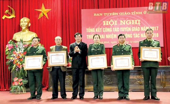   Tuyên giáo Thái Bình: Trung thành - Tận tụy - Đoàn kết - Sáng tạo - Hiệu quả