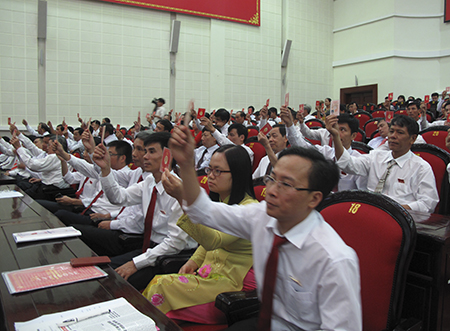   Đại hội đại biểu Đảng bộ Thành phố Thái Bình lần thứ XXVII, nhiệm kỳ 2015 - 2020 thành công tốt đẹp