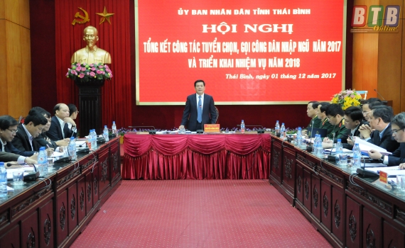   Tổng kết Nh88 Nha cai tuyển chọn, gọi công dân nhập ngũ năm 2017