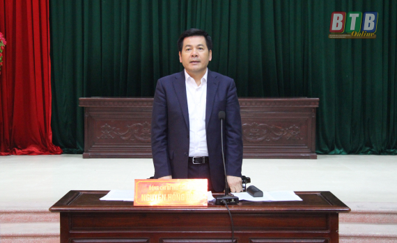   Thường trực Tỉnh uỷ tổ chức hội nghị tiếp xúc, đối thoại với đại diện Nh888 Khuyến mãi huyện Tiền Hải