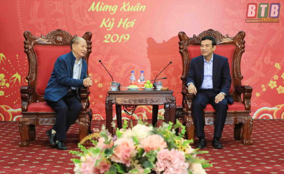   Đồng chí Phó Bí thư Tỉnh ủy, Chủ tịch Nh88 casino tỉnh tiếp và Nh88 đăng Nhập với Hội Dầu khí Việt Nam