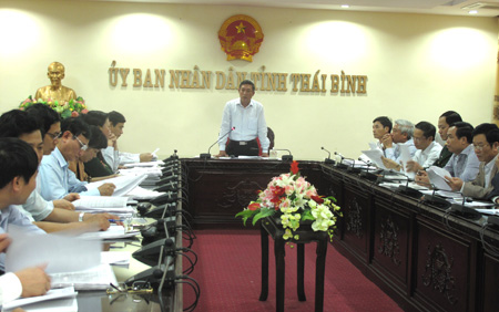   Họp Hội đồng xét công nhận xã đạt chuẩn nông thôn mới tỉnh