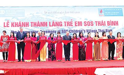   Khánh thành Làng trẻ em SOS Thái Bình