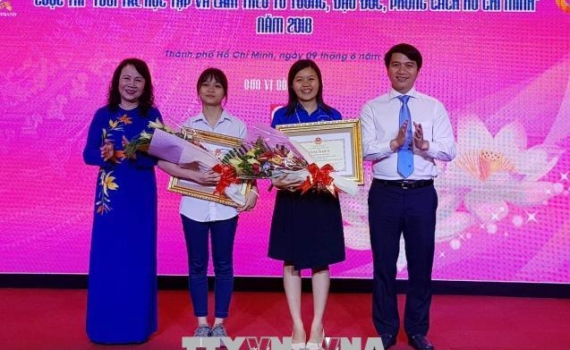   Trao giải cuộc thi “Tuổi trẻ học tập và làm theo tư tưởng, đạo đức, phong cách Hồ Chí Minh”
